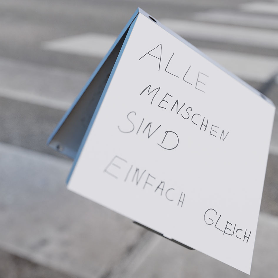 ALLE MENSCHEN SIND EINFACH GLEICH von Ibo, 2020